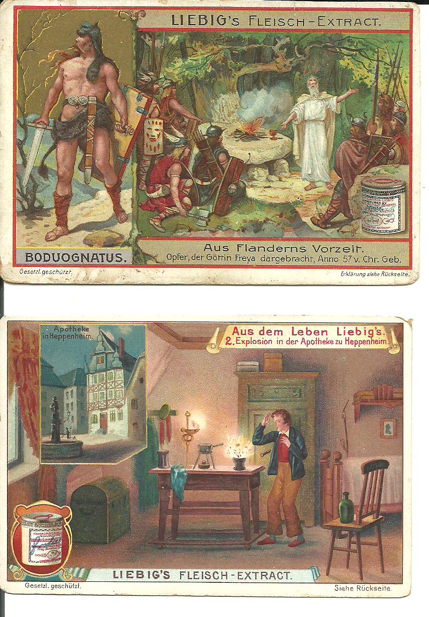 Liebig´s Fleischextract - Gratissticker   