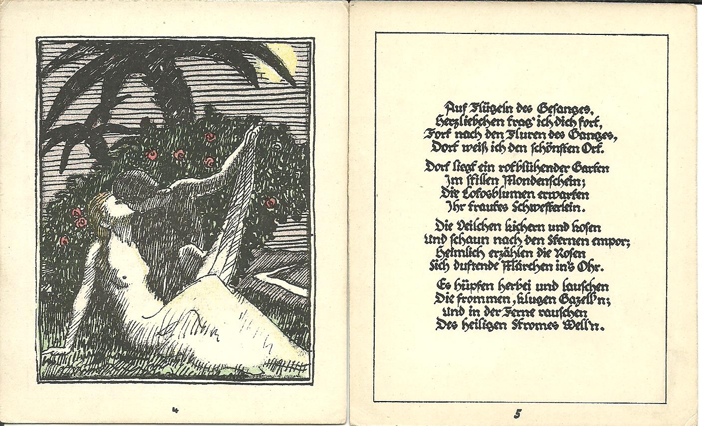 Heine - Lieder - Miniaturausgabe