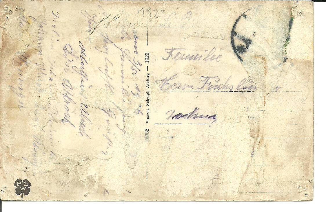 AK Arzberg 1923