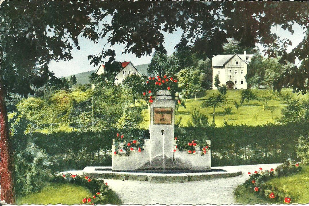 Ansichtskarte St. Radegund Kurbrunnen